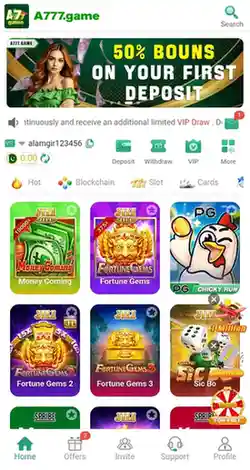 A777-Game-Real-Earning-App